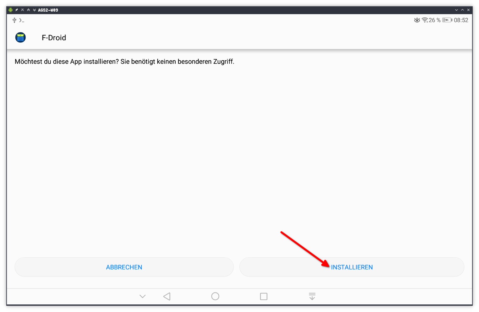 APK installieren